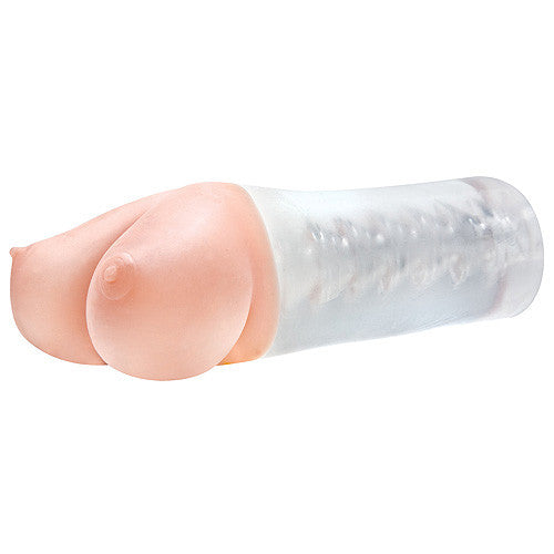 CyberSkin Ice Action Double D Tit Fuck Stroker