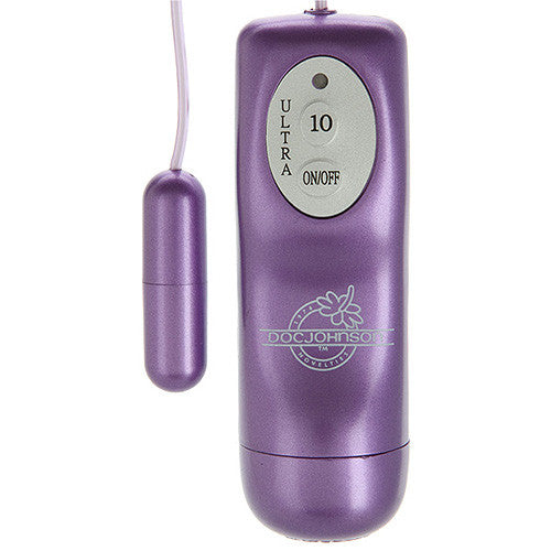 Doc Johnson 10X Power Bullet Slim Purple