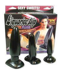 Liquorice Dip Butt Plugs