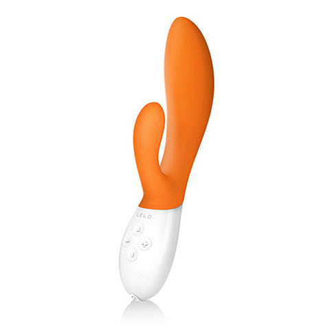 LELO Ina 2 Orange Rechargeable Rabbit Vibrator