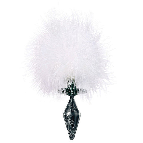 Fashionistas Glass Bunny Tail Butt Plug Small