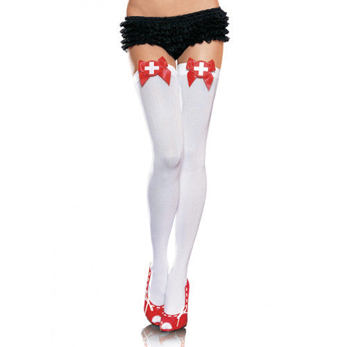 Leg Avenue Opaque Thigh Highs